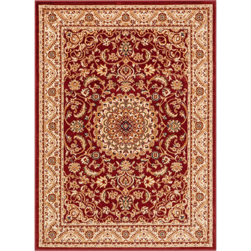 Well Woven Dulcet Oriental Red/Beige Area Rug & Reviews Wayfair